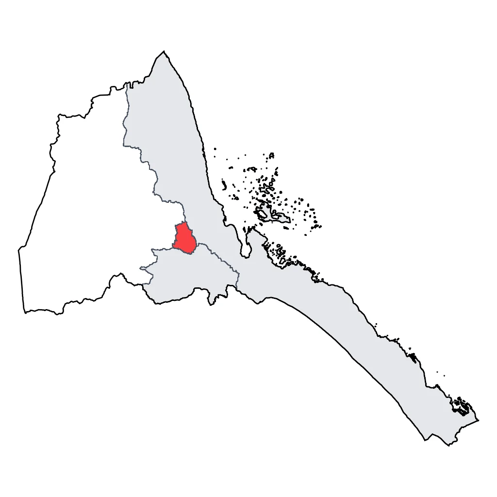 Map showing regions suitable for Festivals & Seasonal in Eritrea. Overall suitability: good.
