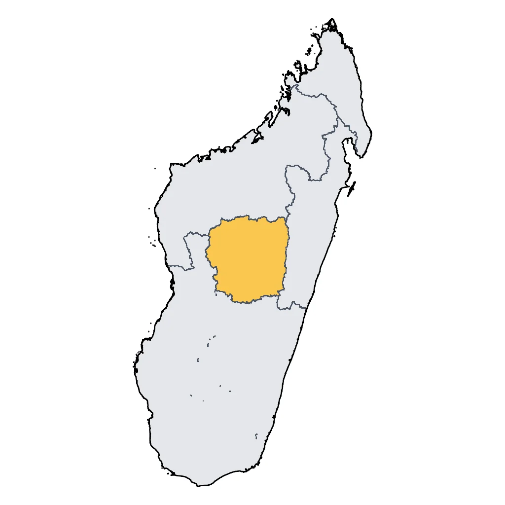 Map showing regions suitable for City & Cultural in Madagascar. Overall suitability: very_good.