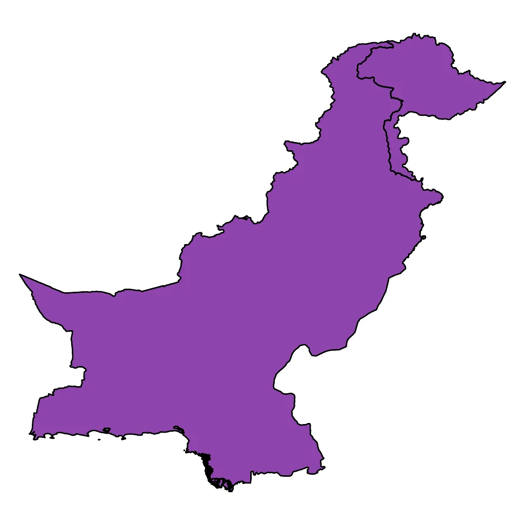 Map showing regions suitable for Sports & Active in Pakistan. Overall suitability: very_good.