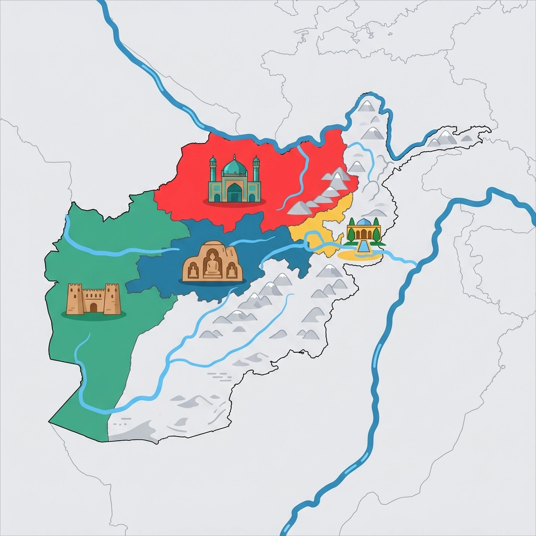 Map of Afghanistan