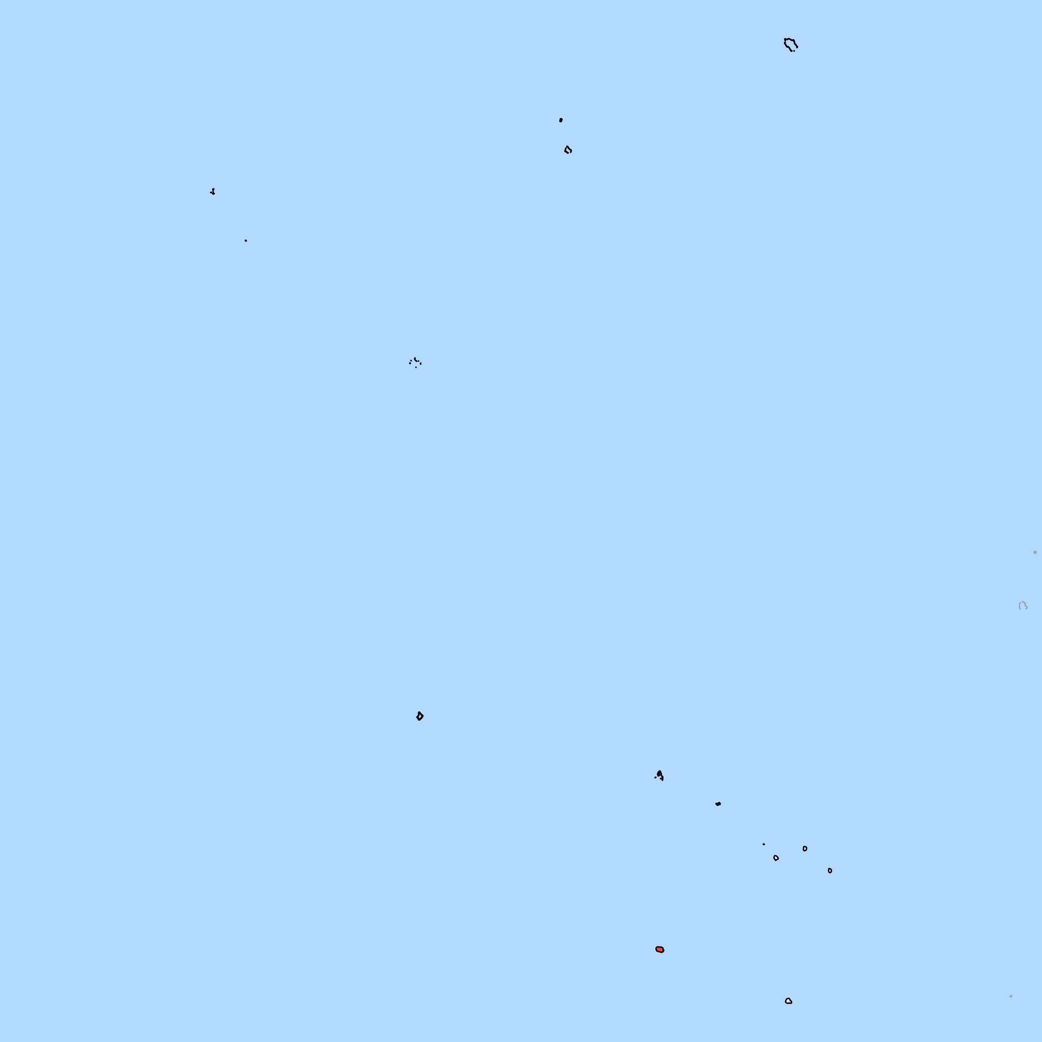 Map of Cook Islands