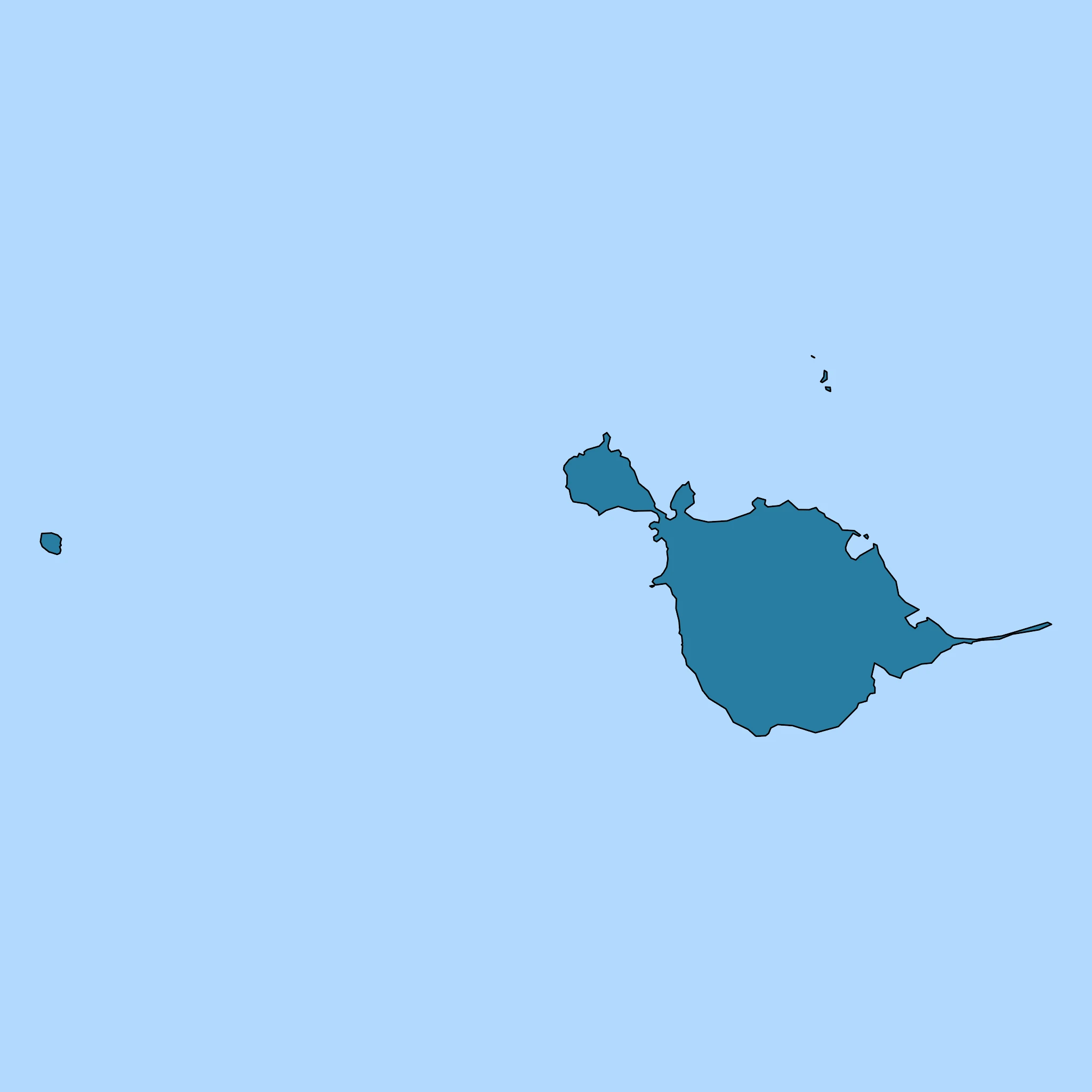 Map of Heard Island and McDonald Islands