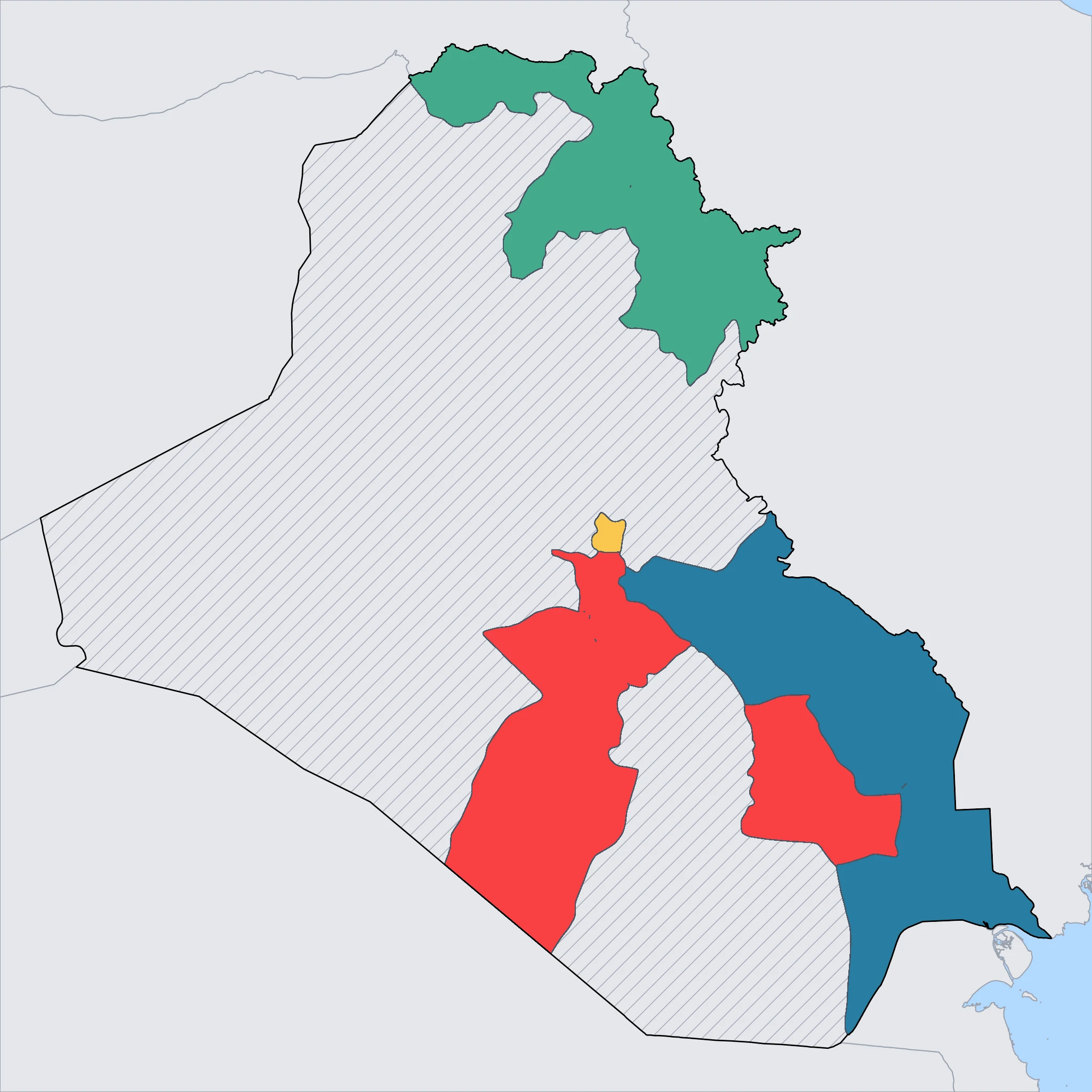 Map of Iraq