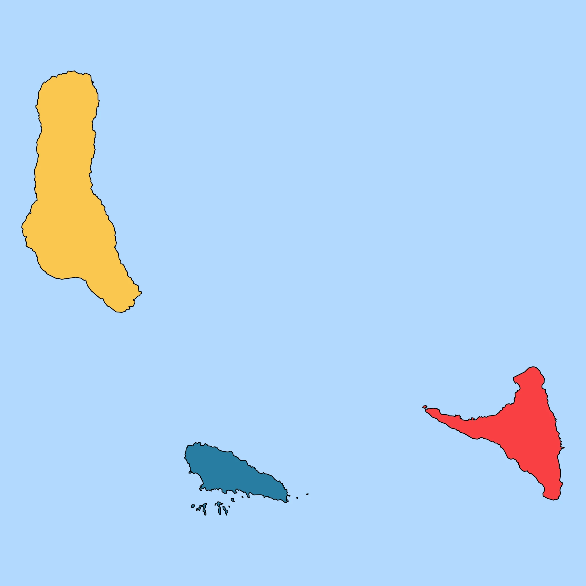 Map of Comoros