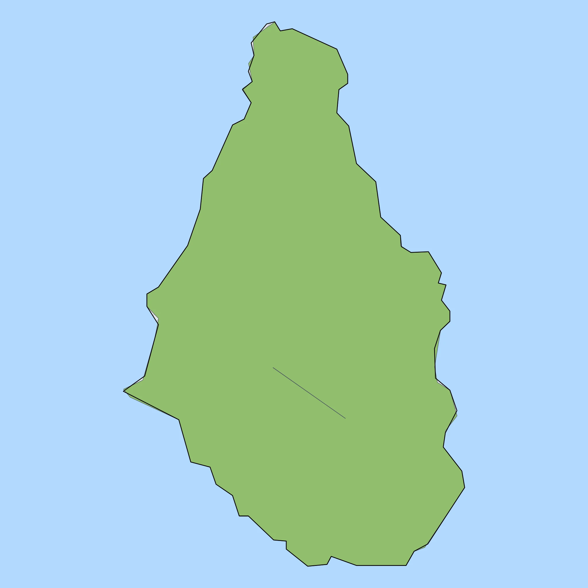 Map of Montserrat