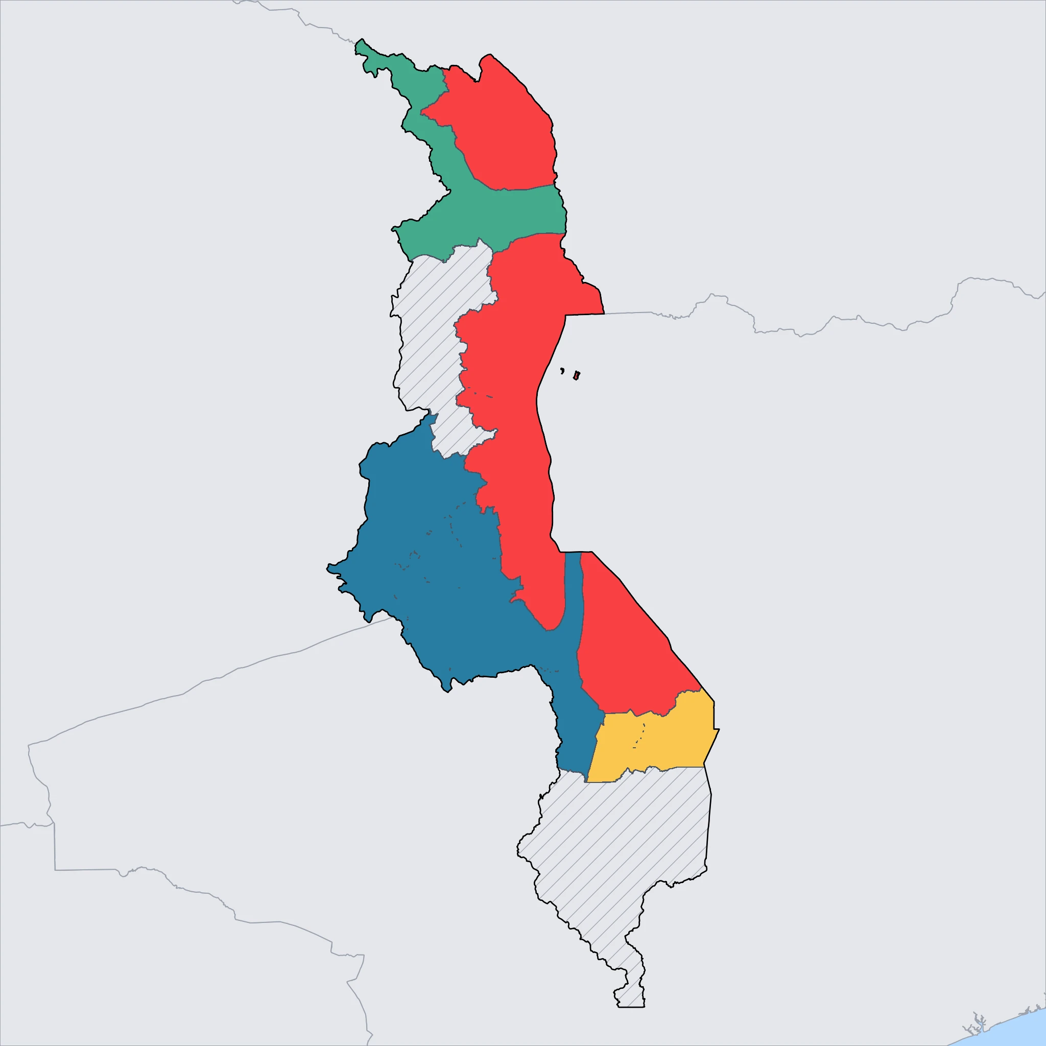 Map of Malawi