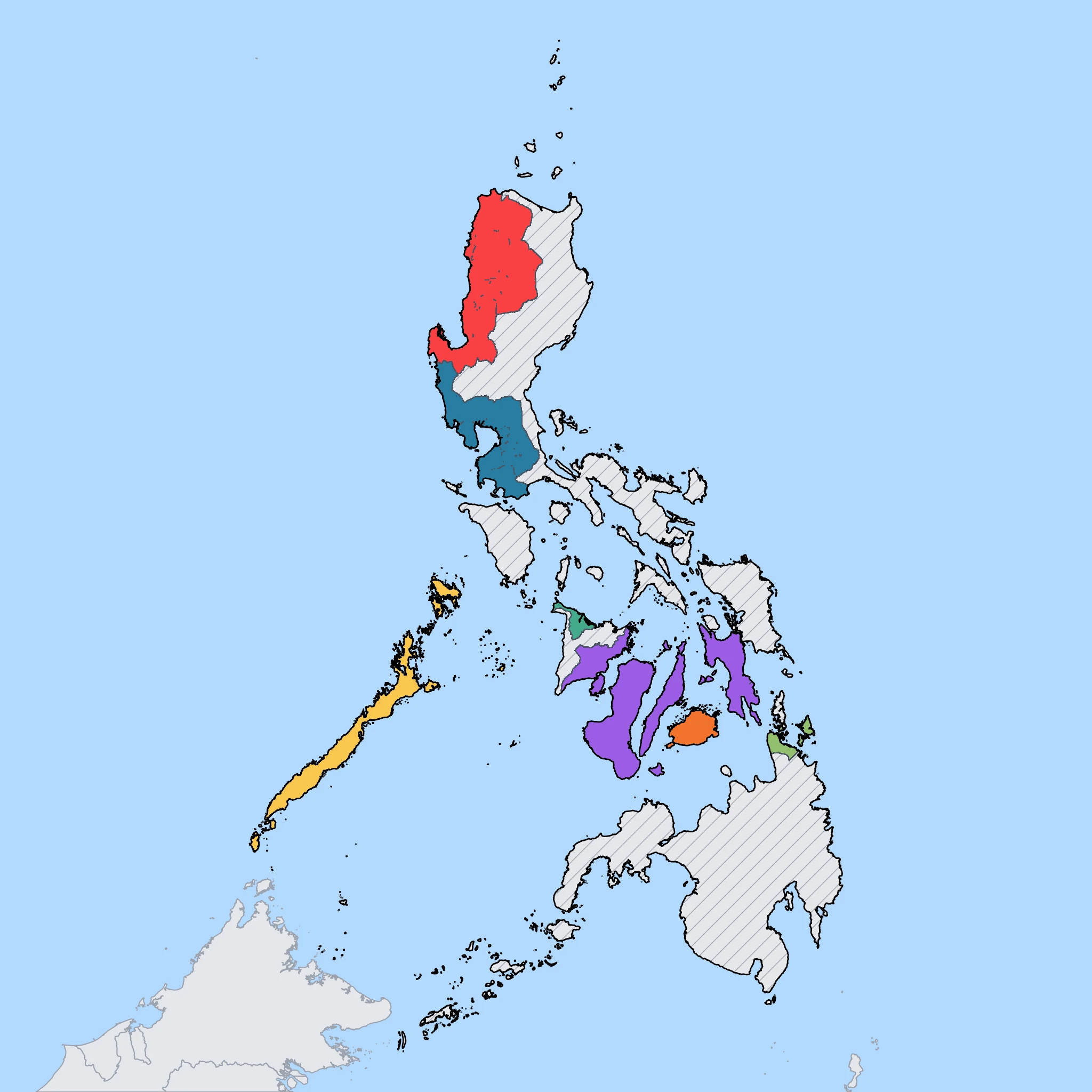 Map of Philippines