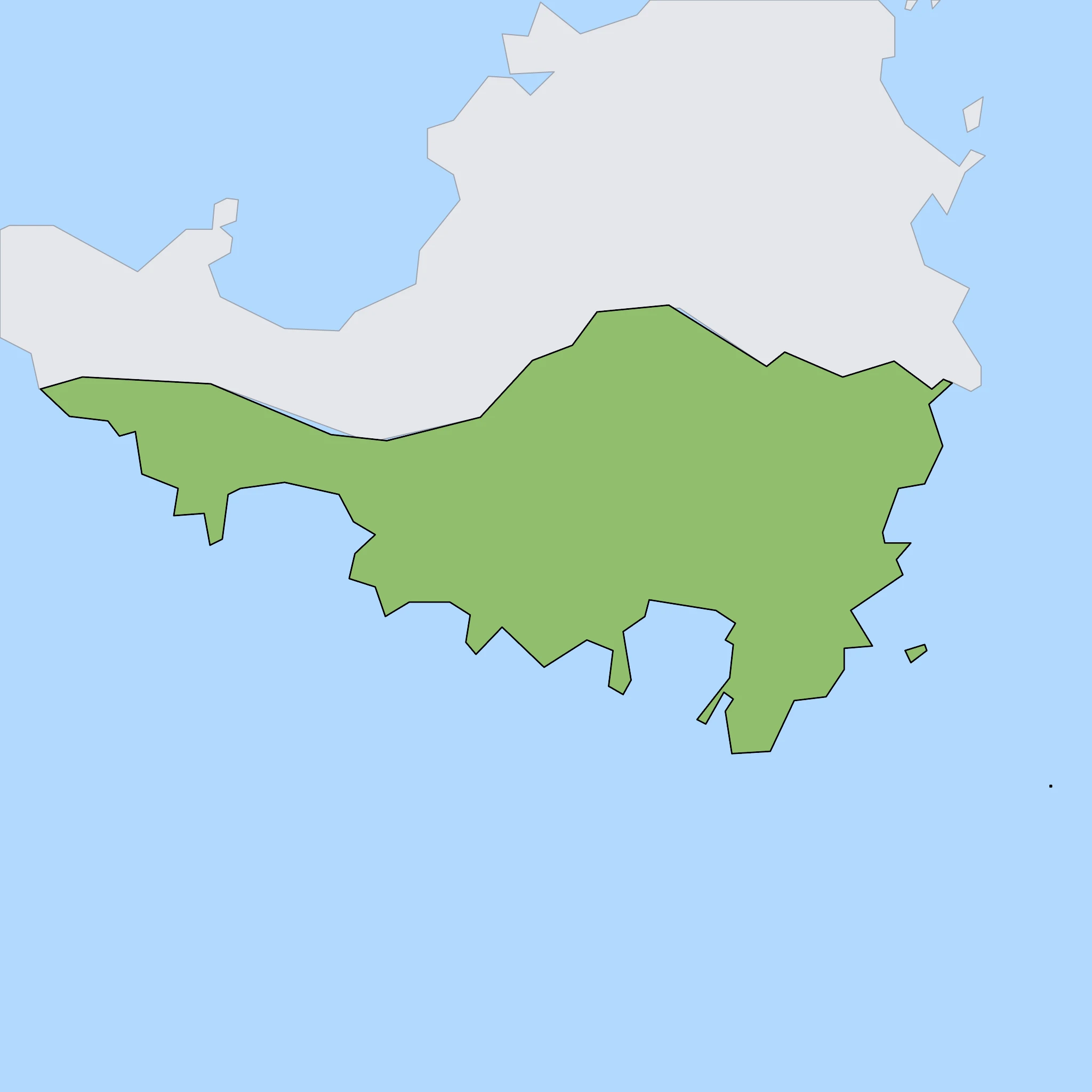 Map of Sint Maarten