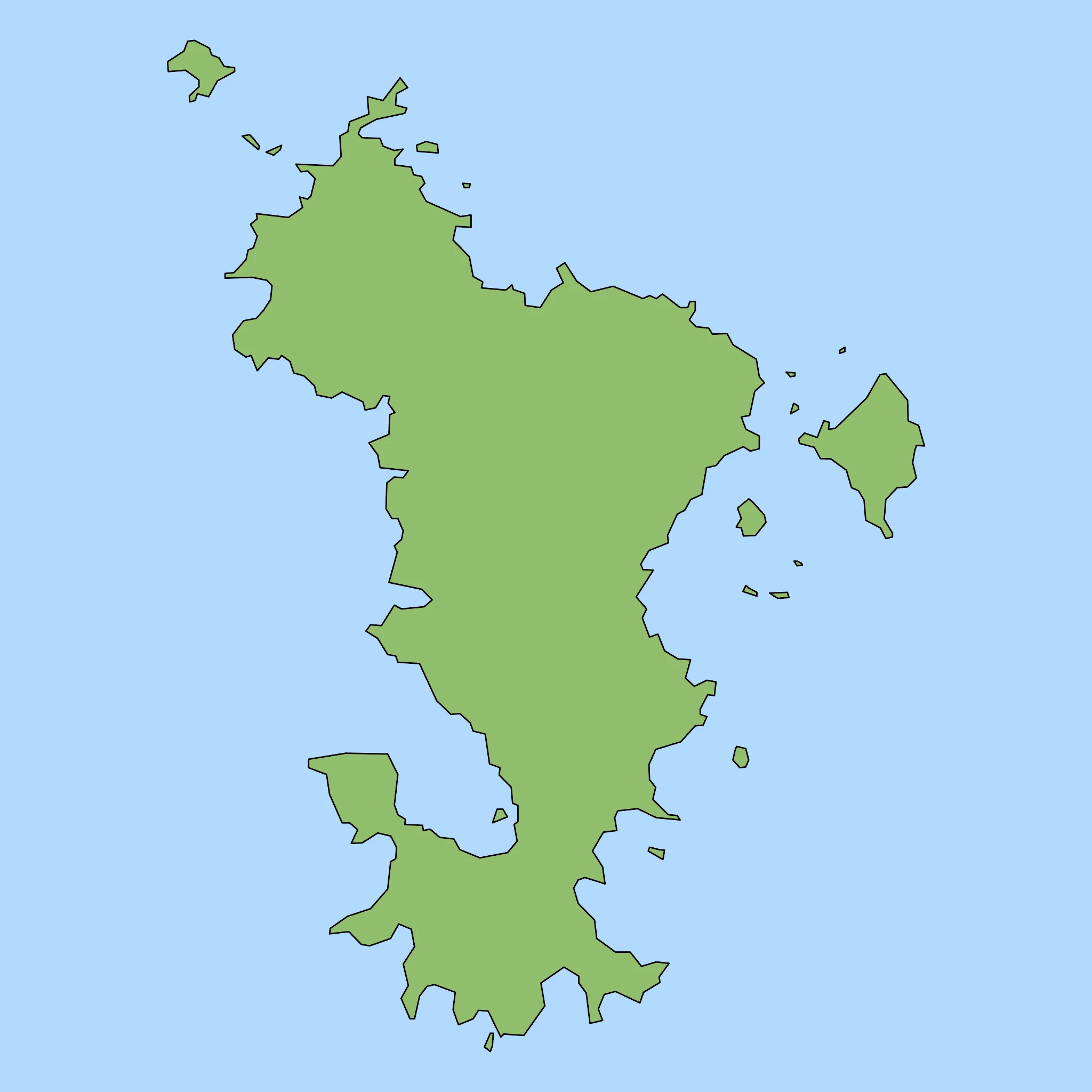 Map of Mayotte